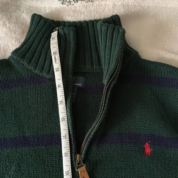Polo Ralph Lauren quarter zip youth sweater (XL)